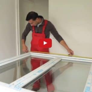 Vérification des cotes et pose en rénovation visuel