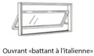 Tour du monde des fenêtres ouverture à l'italienne
