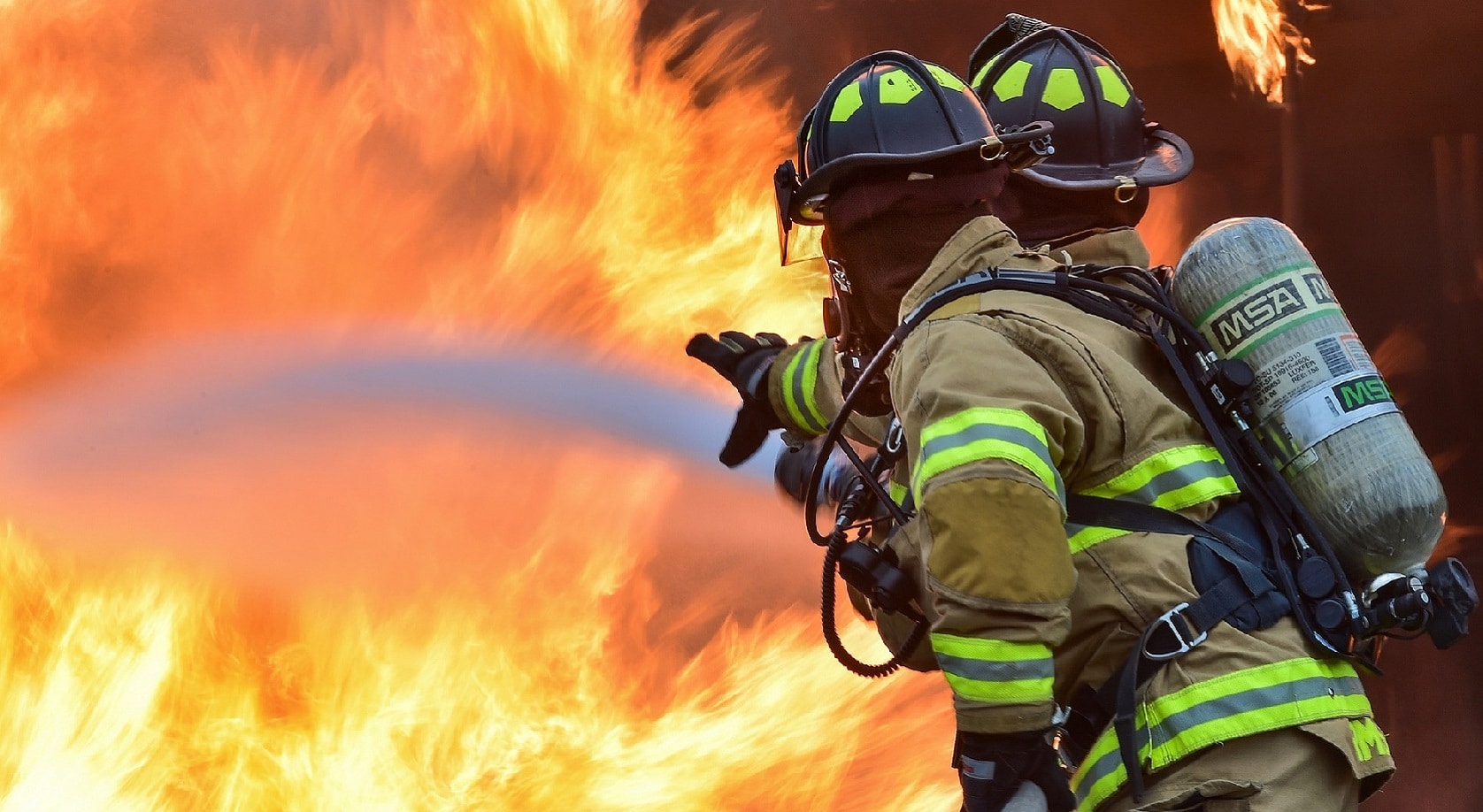 Une fenêtre pour être protégé des incendies