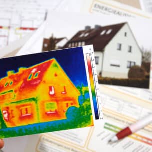 Analyse thermographique d'une maison