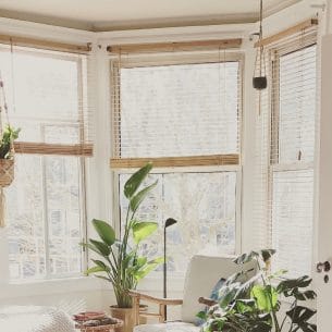 Fenêtres dans un salon