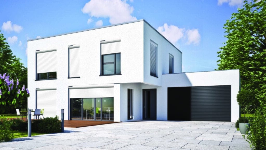 Maison avec domotique volet roulant