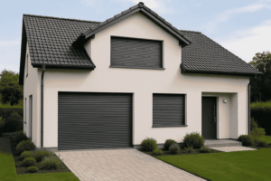 maison à domotique volet roulant